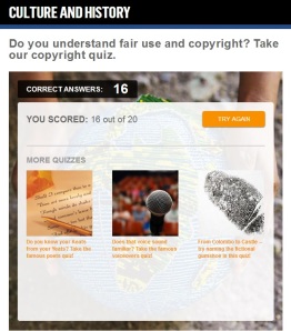 Copyright Quiz